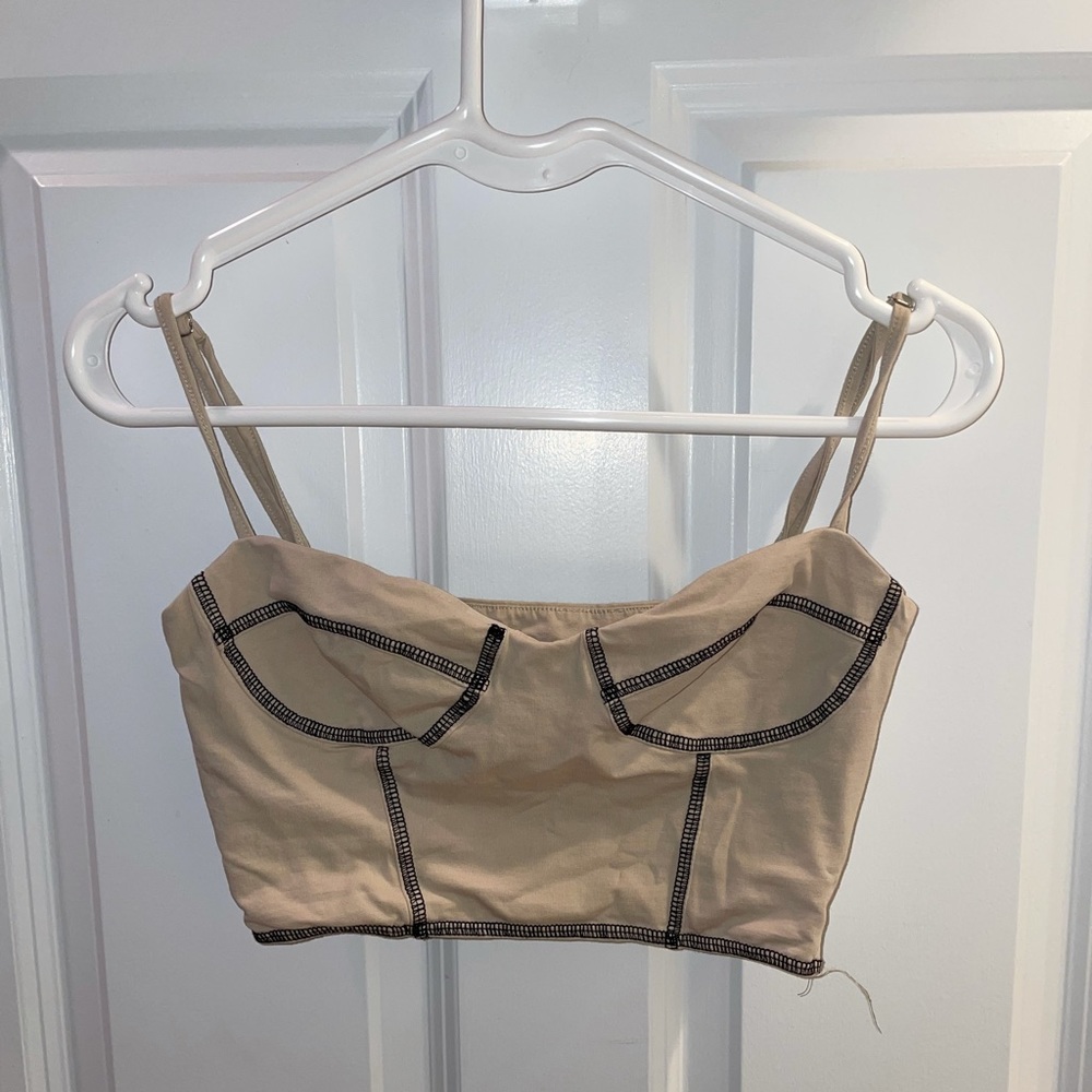 Princess Polly Cropped Top - Size US 4 (Small)